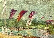 Alfred Sisley regatta painting